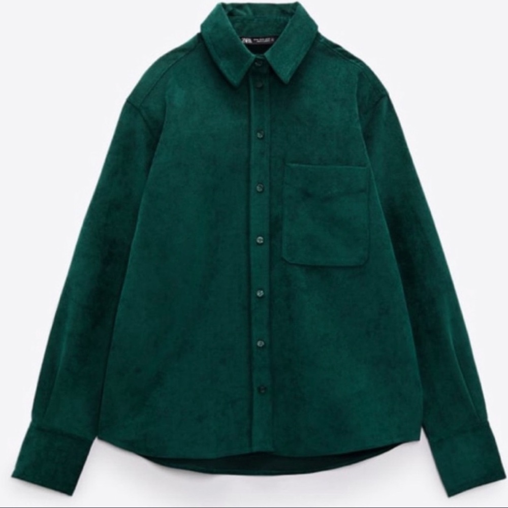 Zara Corduroy Top